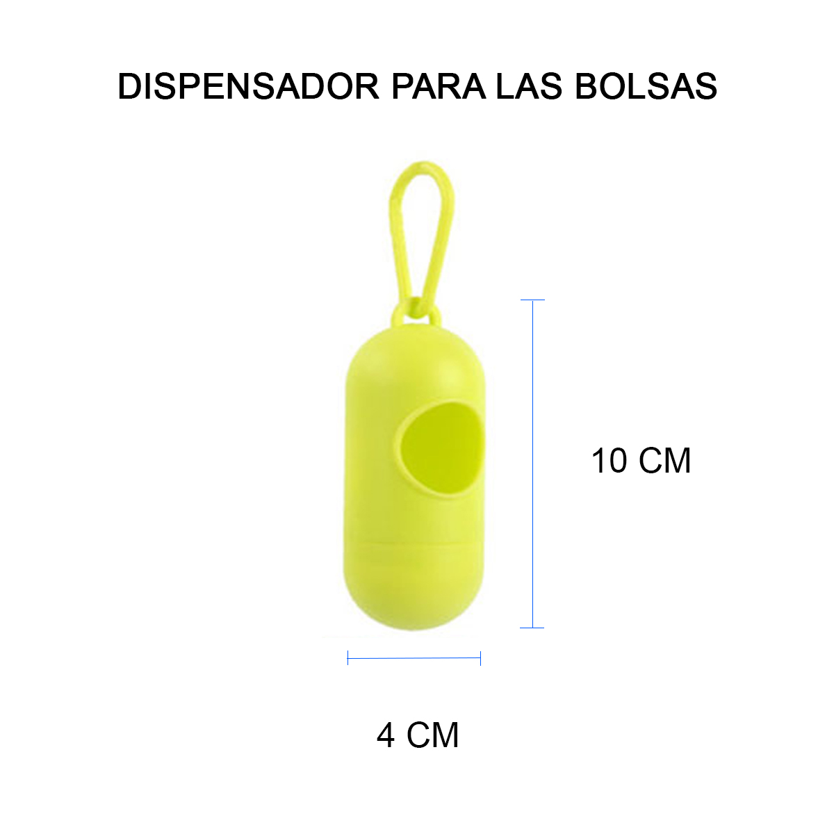 DISPENSADOR PERRO BASURA + 150 BOLSAS BIODEGRADABLE - 2