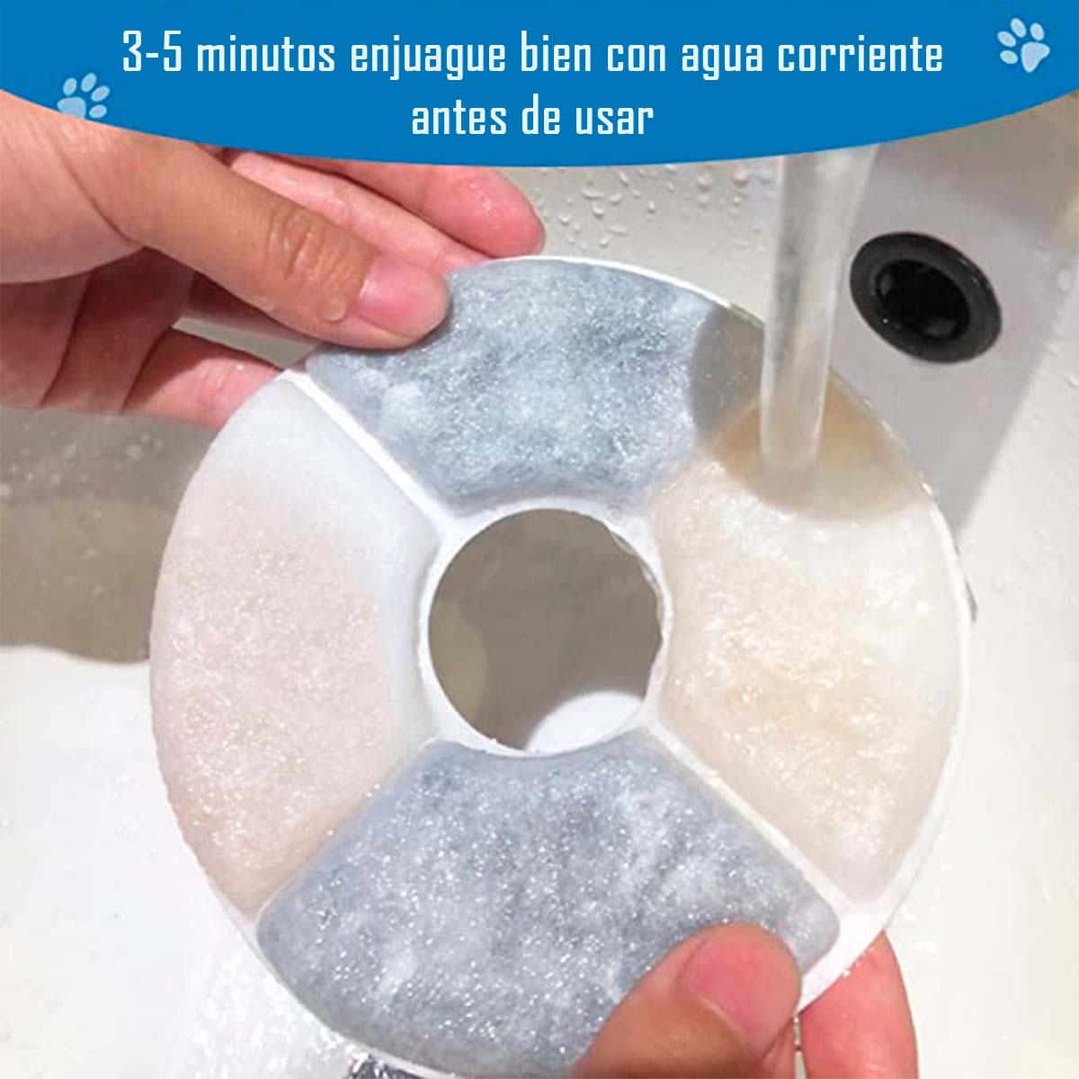 FILTROS PARA BEBEDERO FUENTE DE AGUA MASCOTAS PACK X 4 UNDS - 3
