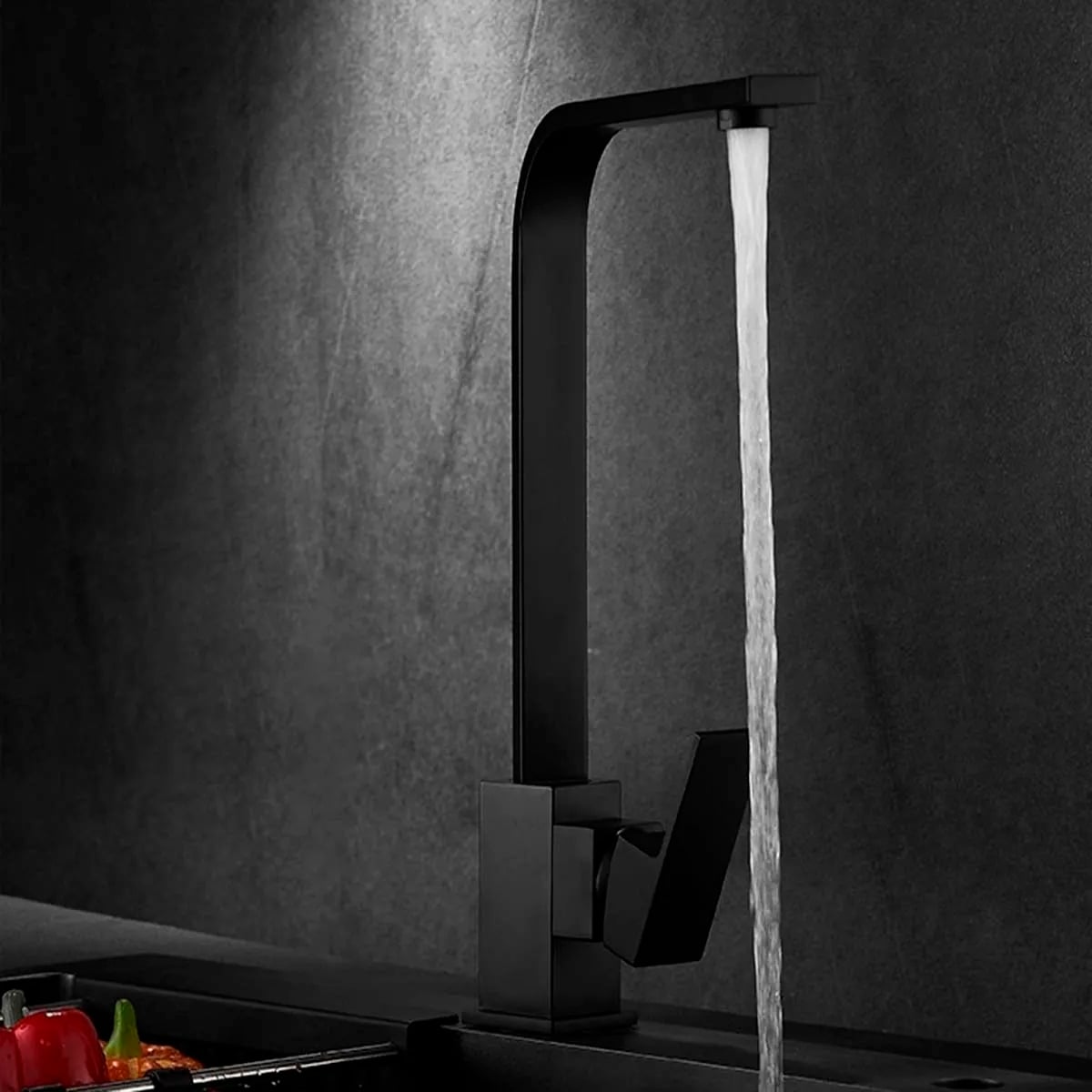 LLAVE GRIFERÍA LAVAPLATOS CUADRADO CUELLO GIRATORIO TAP26 - 3