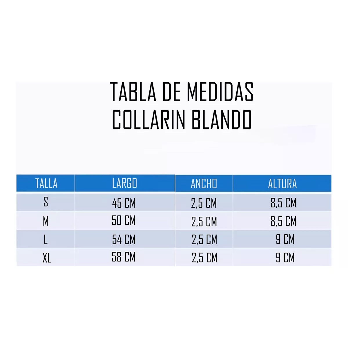 CUELLO COLLARIN CERVICAL BLANDO ORTOPEDICO TALLA L PREMIUM ONEDER - 4
