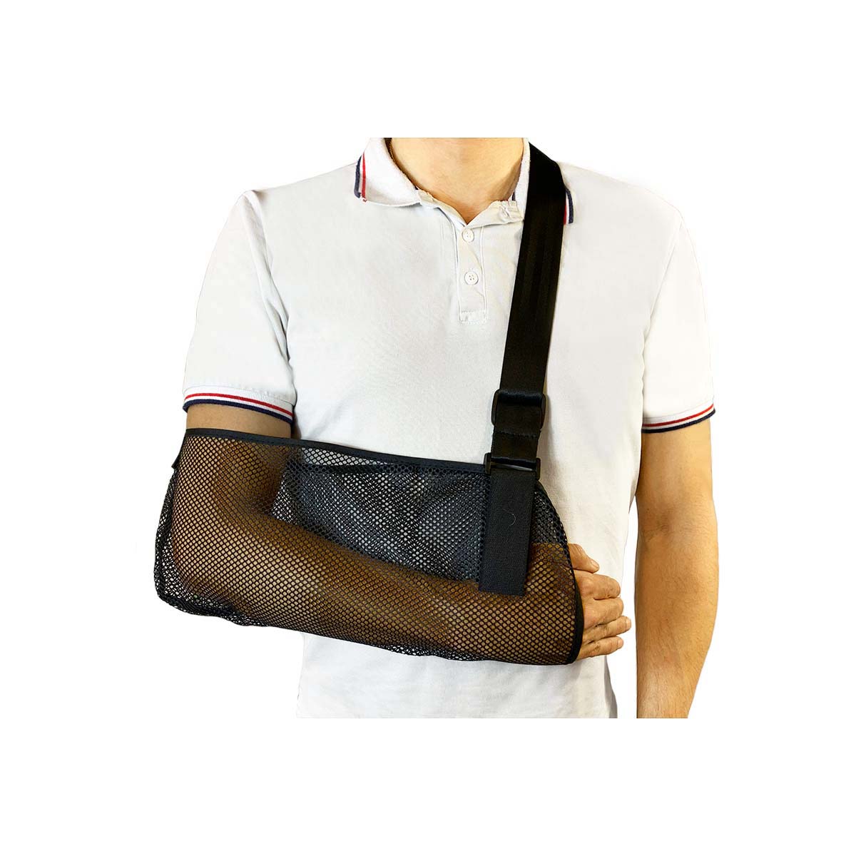 CABESTRILLO INMOVILIZADOR MALLA PARA BRAZO TALLA L NEGRO ONEDER - 1