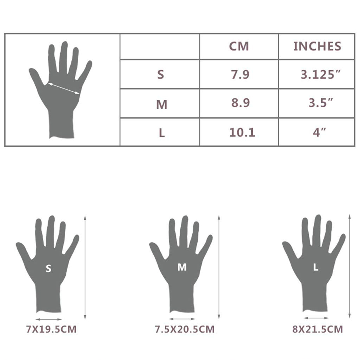 GUANTES DE COMPRESIÓN PARA ARTRITIS, ARTROSIS Y TENDITIS GRIS L - 8