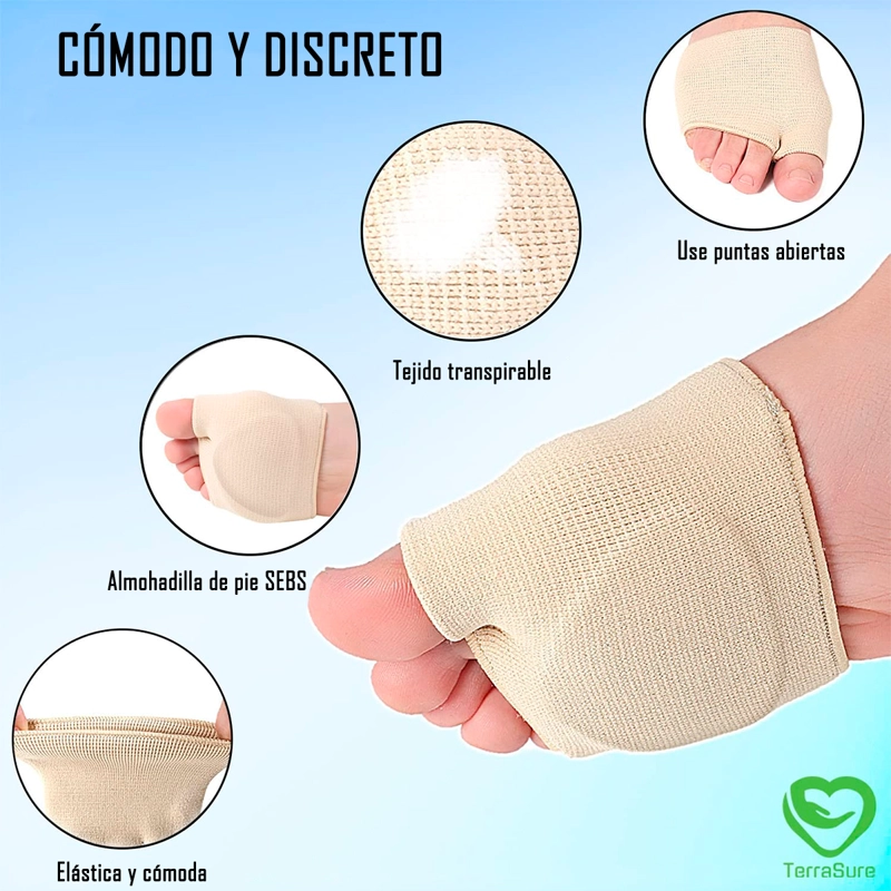 Plantillas Almohadillas Metatarsianas Oneder 1 Par TALLA L - 2