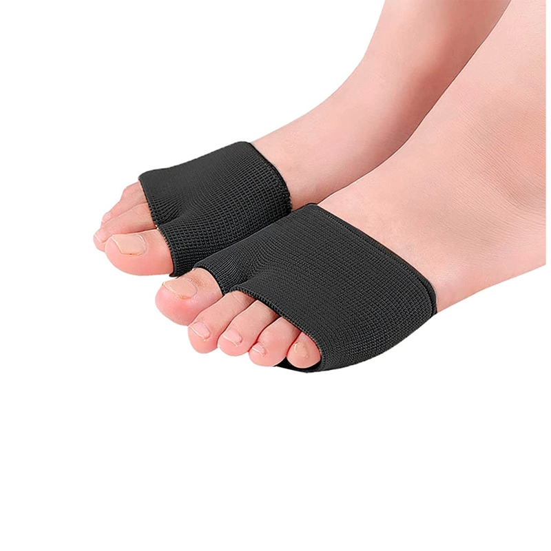 PAR ALMOHADILLAS METATARSIANAS DEDOS PIES NEGRO TALLA L - 1