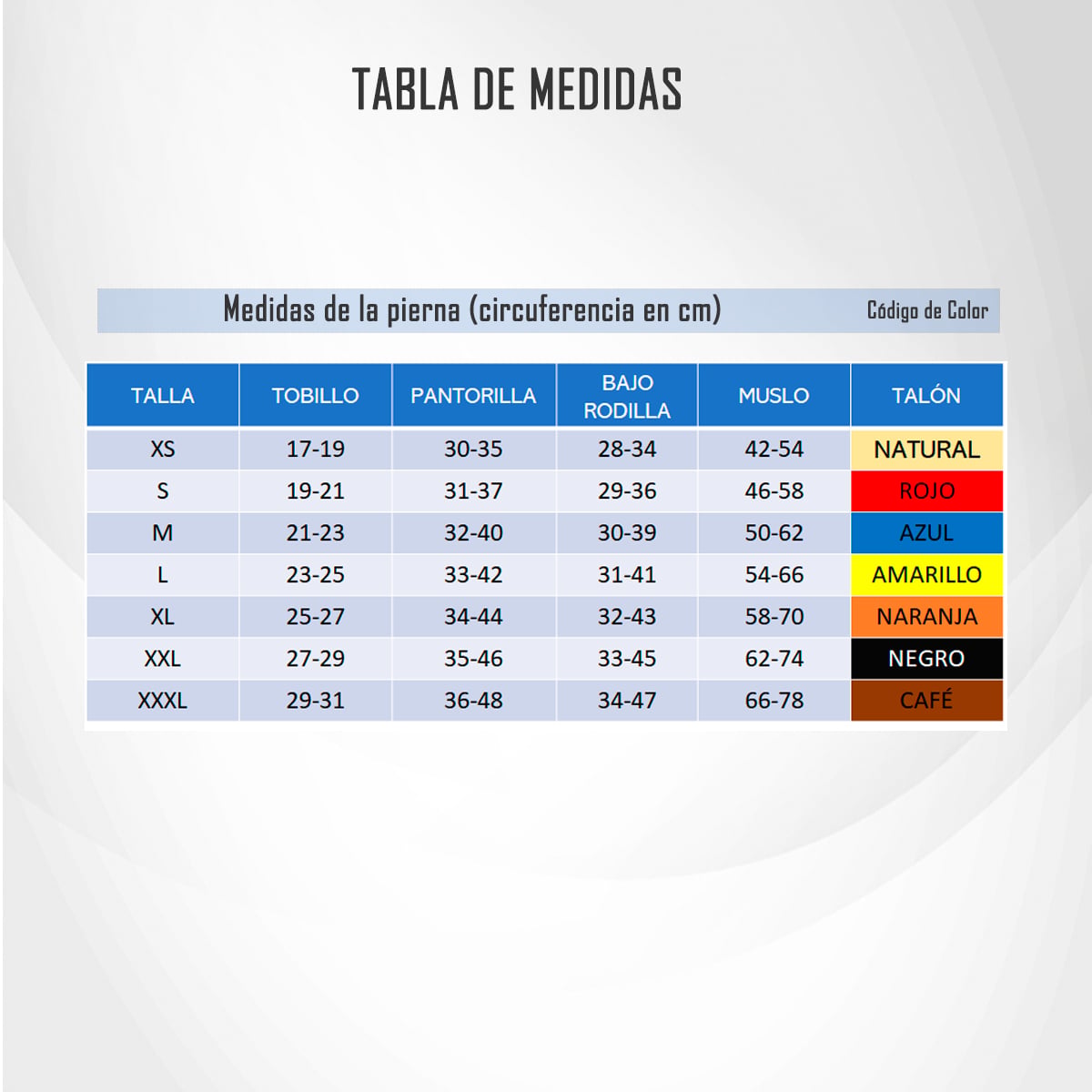MEDIAS ANTIEMBOLICAS COMPRESION CRANBERRY TALLA S - 4
