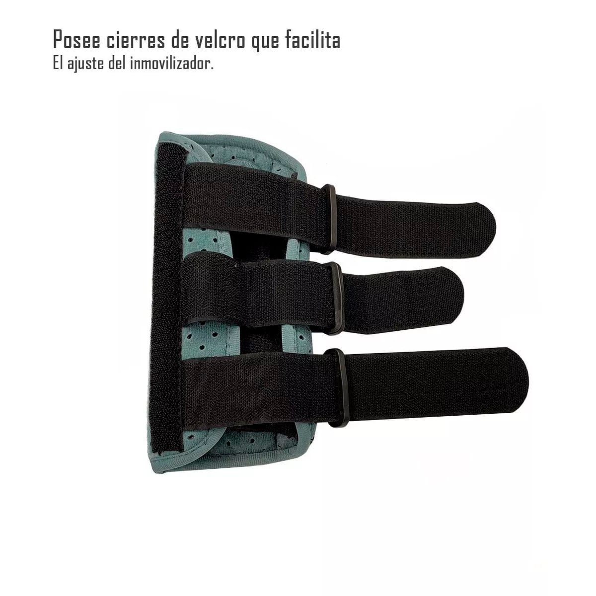 ÓRTESIS INMOVILIZADORA MUÑECA CON FÉRULA DERECHA VERDE - 3