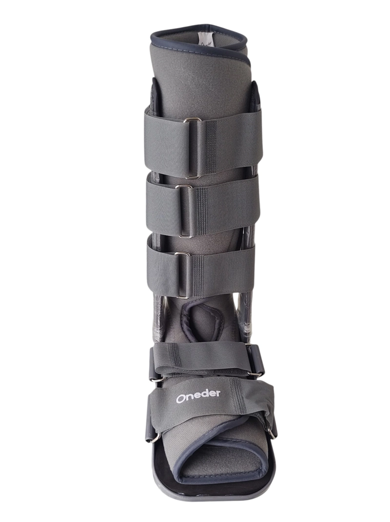 BOTA ORTOPÉDICA INMOVILIZADORA LARGA GRIS PREMIUM ONEDER - 5
