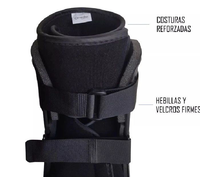 Bota Ortopédica Corta Cam Walker Adultos Premium Oneder TALLA M - 3