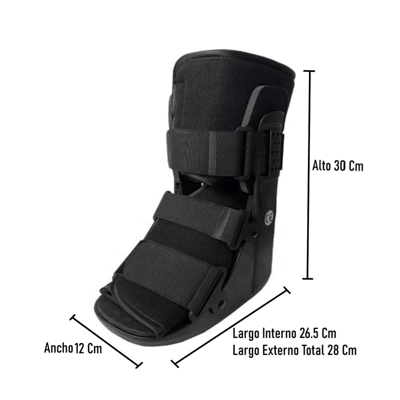 Bota Ortopédica Corta Cam Walker Adultos Premium Oneder TALLA M - 8