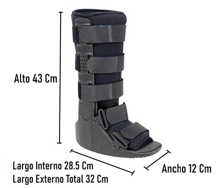 BOTA ORTOPÉDICA INMOVILIZADORA LARGA PREMIUM ADULTO ONEDER - 6