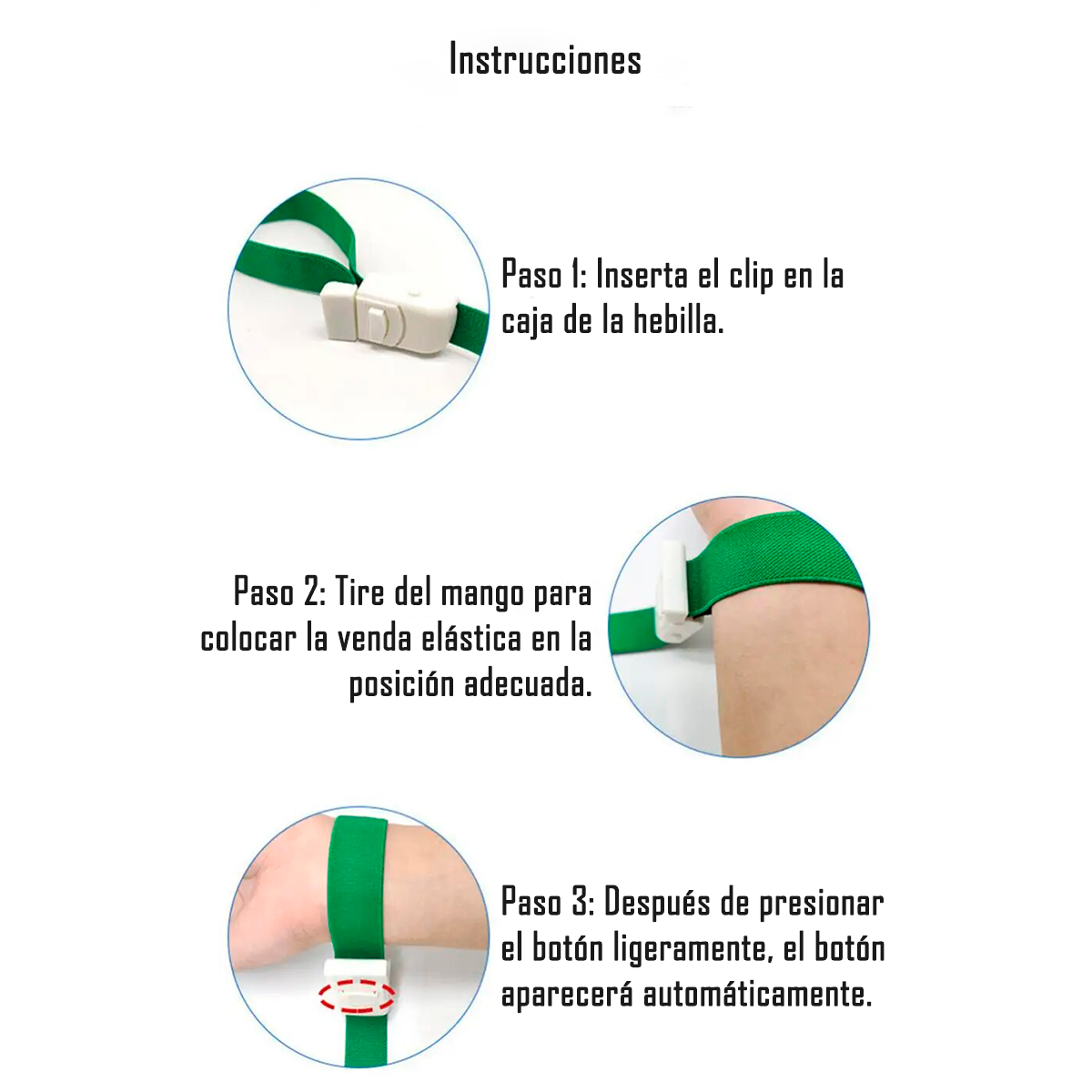 LIGADURA TOMA DE MUESTRA PEDIATRICO NIÑOS COLORES ONEDER - 3