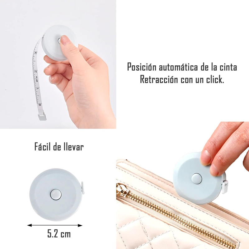 CINTA MÉTRICA HUINCHA DE USO MEDICO PARA MEDIR ONEDER - 7