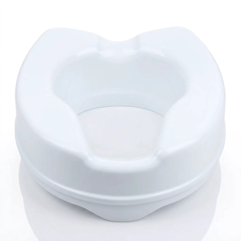 ALZA BAÑO BLANCO 15 CM SIN MANILLAS FIJACION CON 2 ABRAZADERAS MODELO 710C - 1