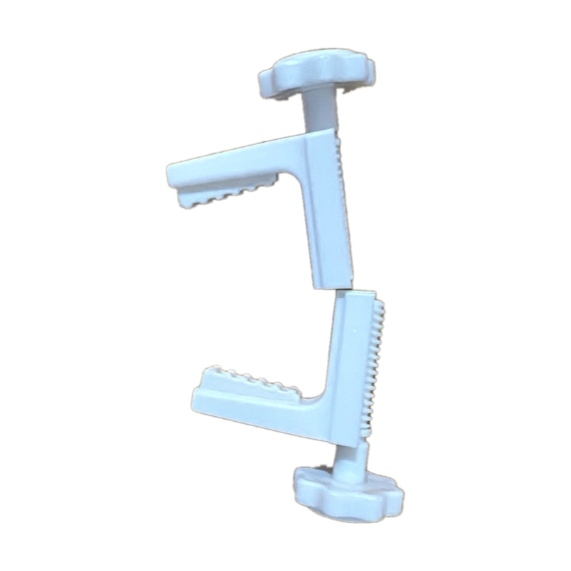 ALZA BAÑO BLANCO 15 CM SIN MANILLAS FIJACION CON 2 ABRAZADERAS MODELO 710C - 4