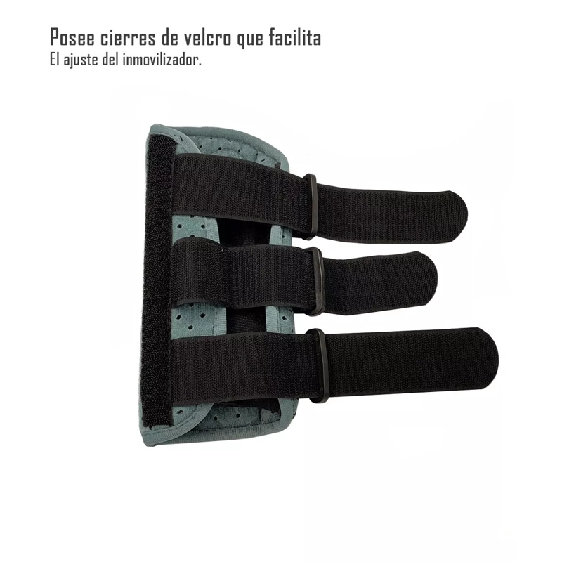 ÓRTESIS INMOVILIZADORA MUÑECA CON FÉRULA DERECHA VERDE - 3