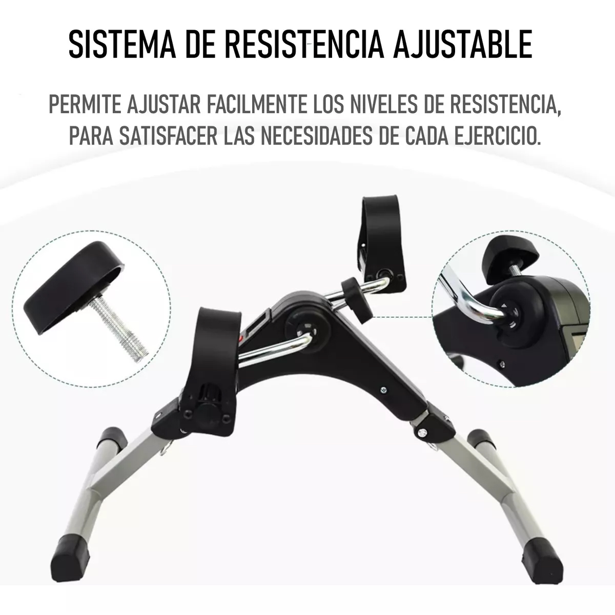 PEDALERA DE EJERCICIO 903 PANTALLA LCD EJERCITADOR PLEGABLE - 5