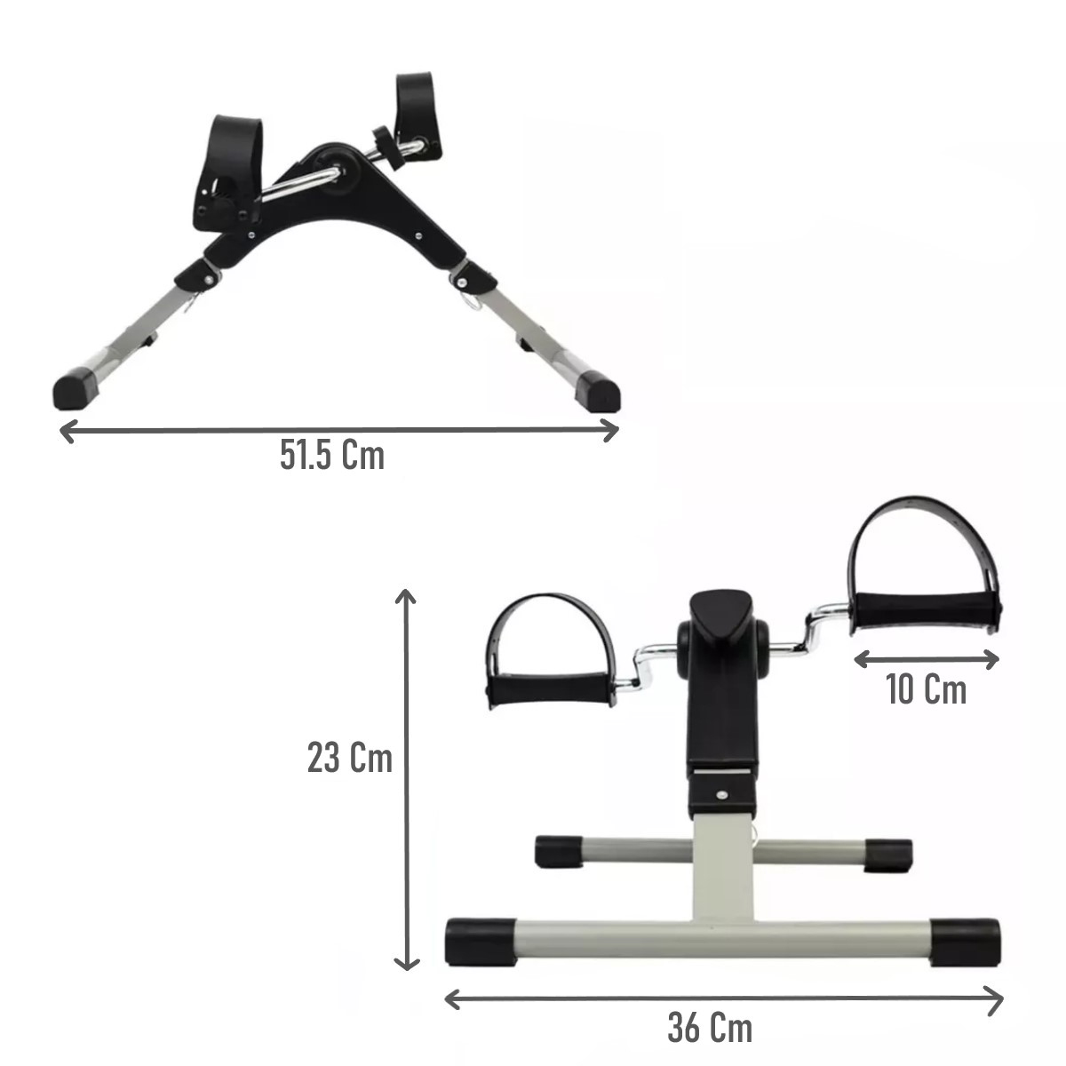 PEDALERA DE EJERCICIO 903 PANTALLA LCD EJERCITADOR PLEGABLE - 6