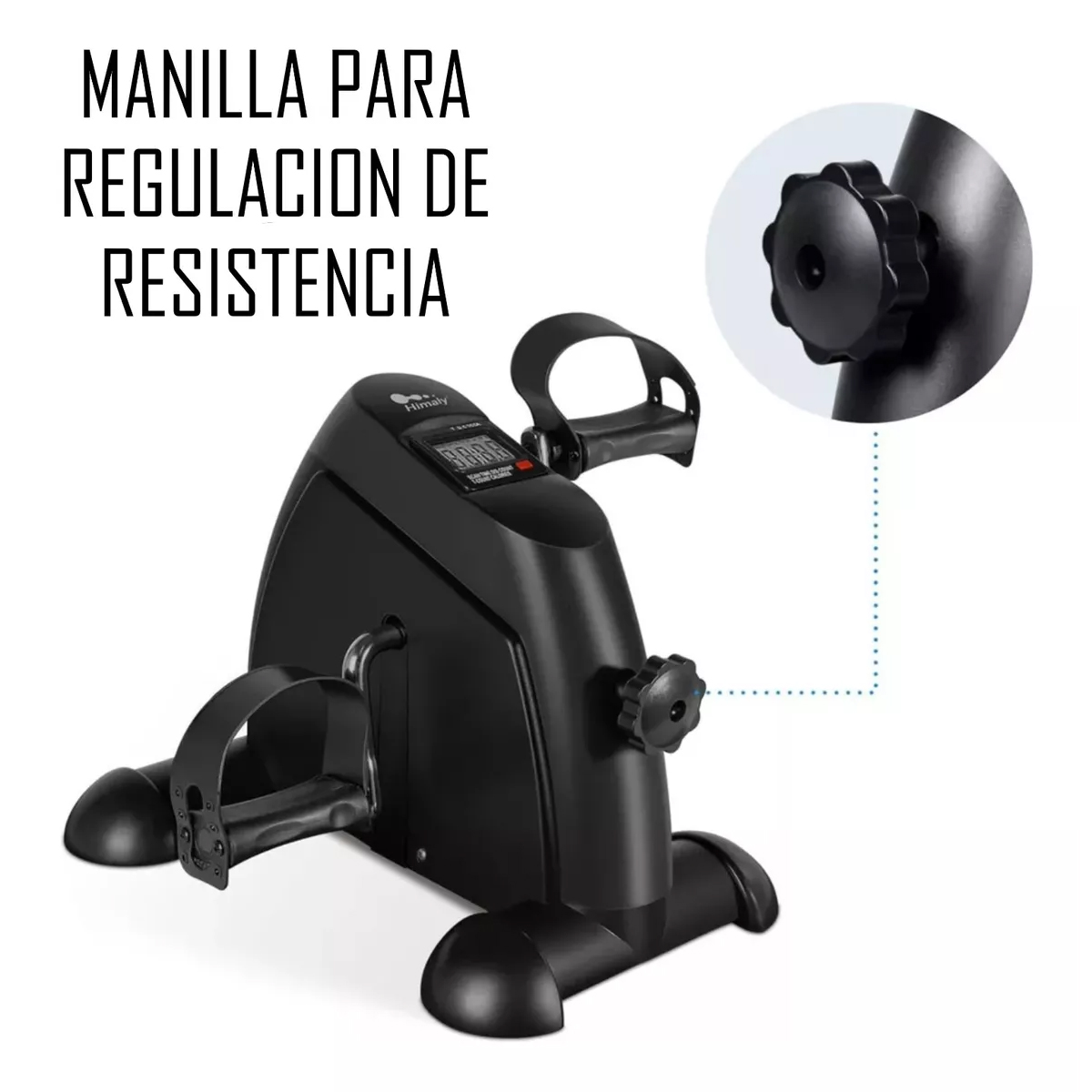 PEDALERA MINI BICICLETA CON MONITOR EJERCITADOR MANO Y PIES 905 - 2