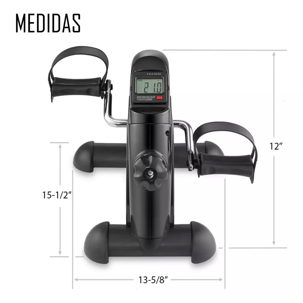 PEDALERA MINI BICICLETA CON MONITOR EJERCITADOR MANO Y PIES 905 - 4