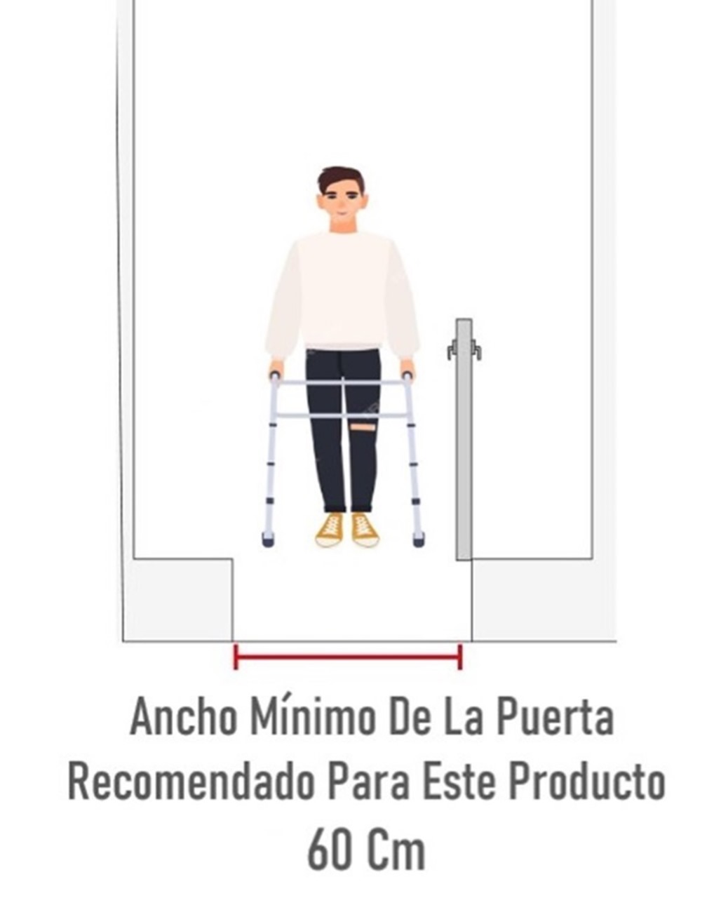 ANDADOR BURRITO PLEGABLE 4 RUEDAS CON ASIENTO FRENO Y BOLSO 3003C - 7