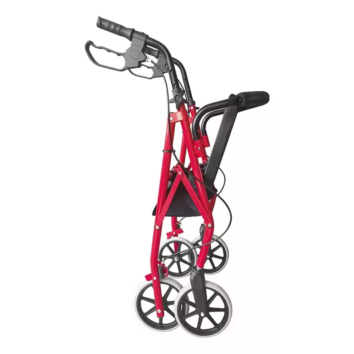 ANDADOR BURRITO ORTOPÉDICO 4 RUEDAS CON ASIENTO Y BOLSO 3004D - 3