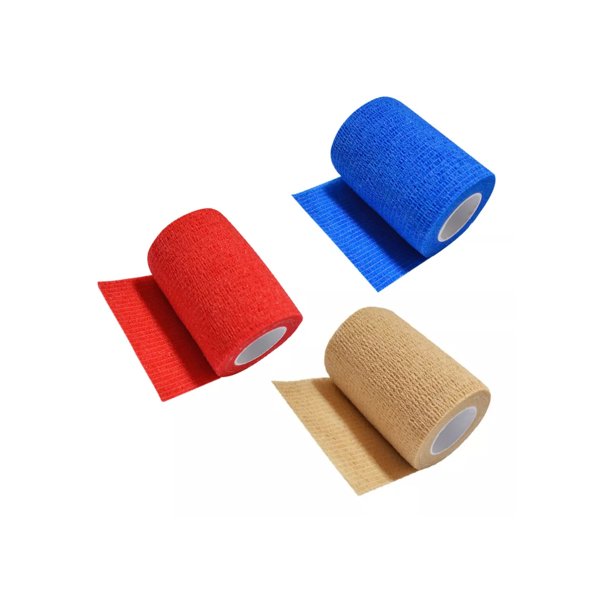 PACK 3 VENDA AUTOADHERENTE COMPATIBLE CON COBAN 7.5CM X 4.5M - 1