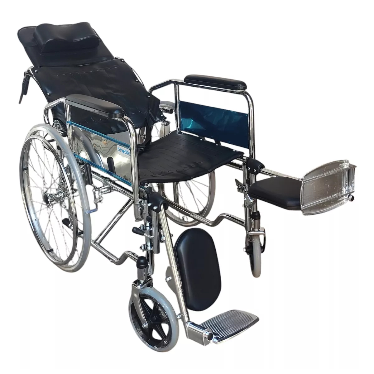 Silla De Ruedas Neurológica Reclinable Tipo Camilla Plegable Oneder - 3
