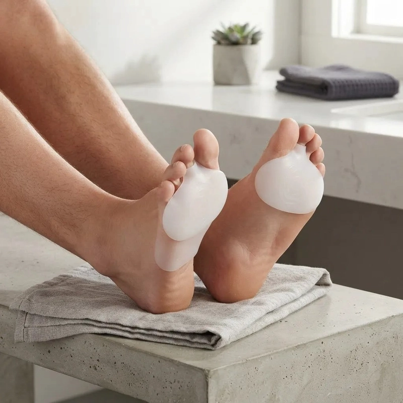 ALMOHADILLA METATARSAL DE GEL COJIN PARA PLANTA DEL PIE METATARSO PAR - 4
