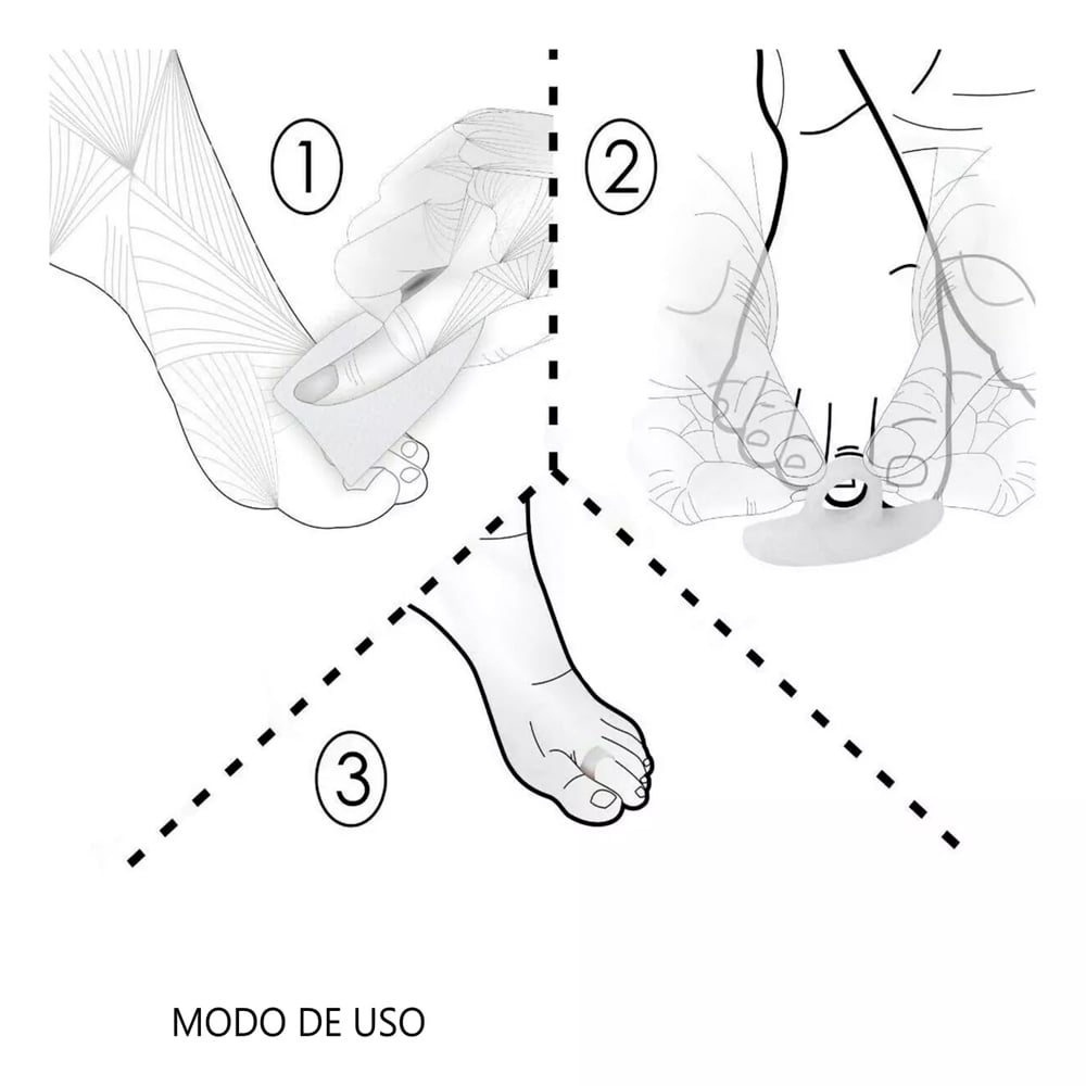 ALMOHADILLA CORRECTOR DE SILICONA PARA DEDO MARTILLO O GARRA - 5