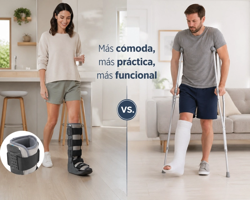 BOTA INMOVILIZADORA ORB06 LARGA ORTOPÉDICA LIVIANA PREMIUM ONEDER - 6