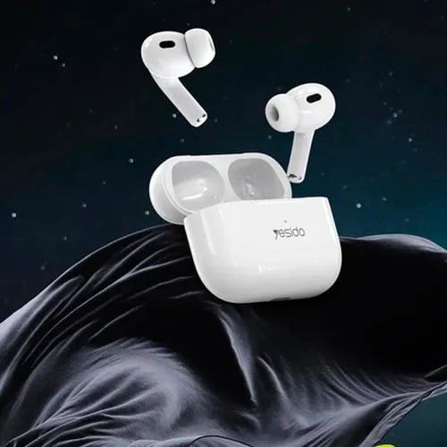 AUDIFONOS EARBUDS HIFI MODELO YESIDO JB21 BLANCO - 4