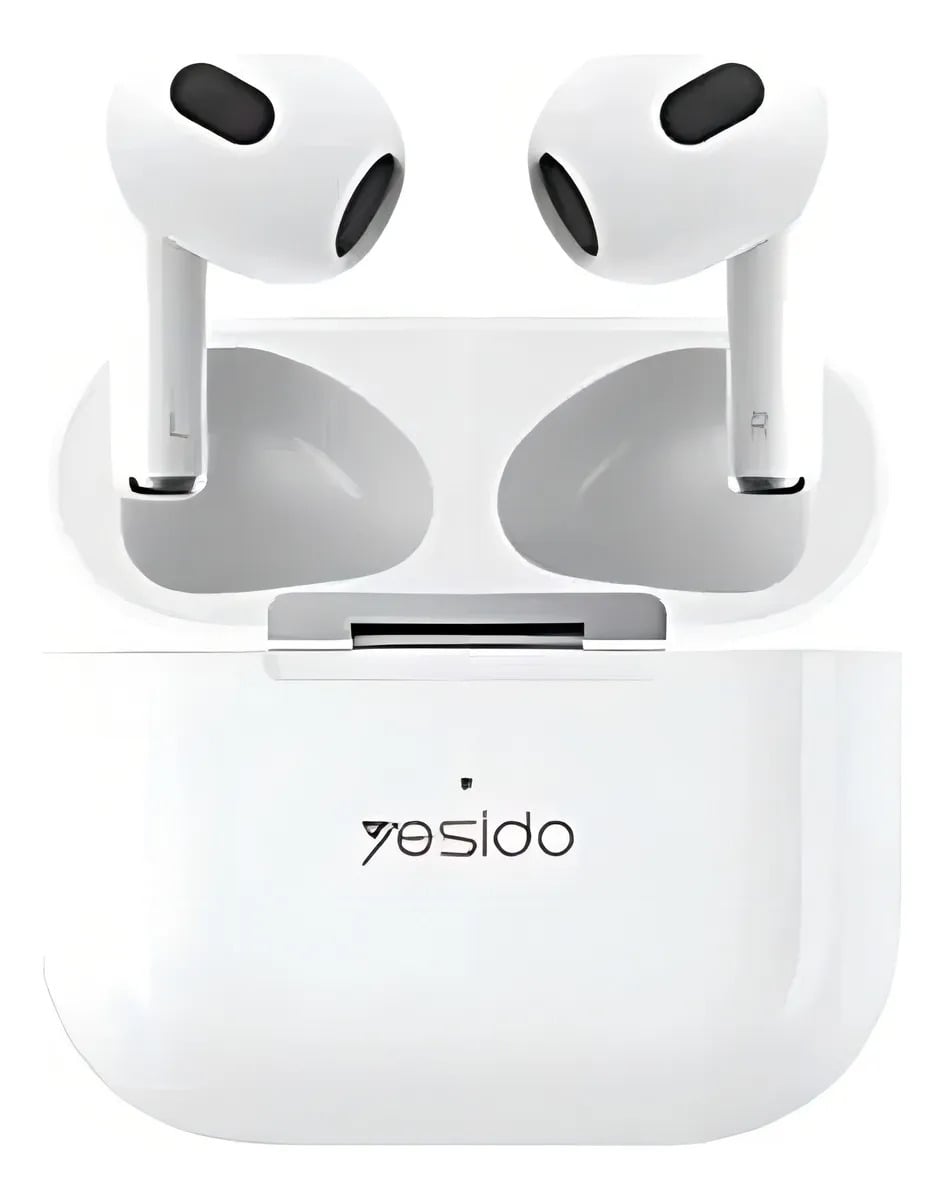 AUDIFONOS INALAMBRICOS YESIDO JB22 BLANCO | SONIDO HIFI, CONTROL TACTIL - 1