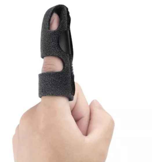 FERULA PARA DEDO  CON VELCRO AJUSTABLE INMOVILIZADOR - 1