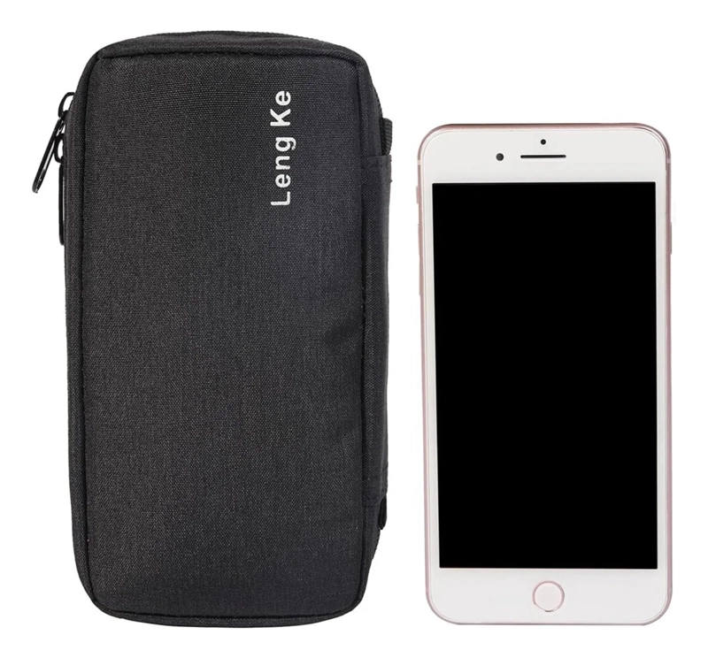 ENFRIADOR ESTUCHE VIAJE DIABE TICOS,BOLSA ENFRIADORA MEDICINA NEGRO - 2