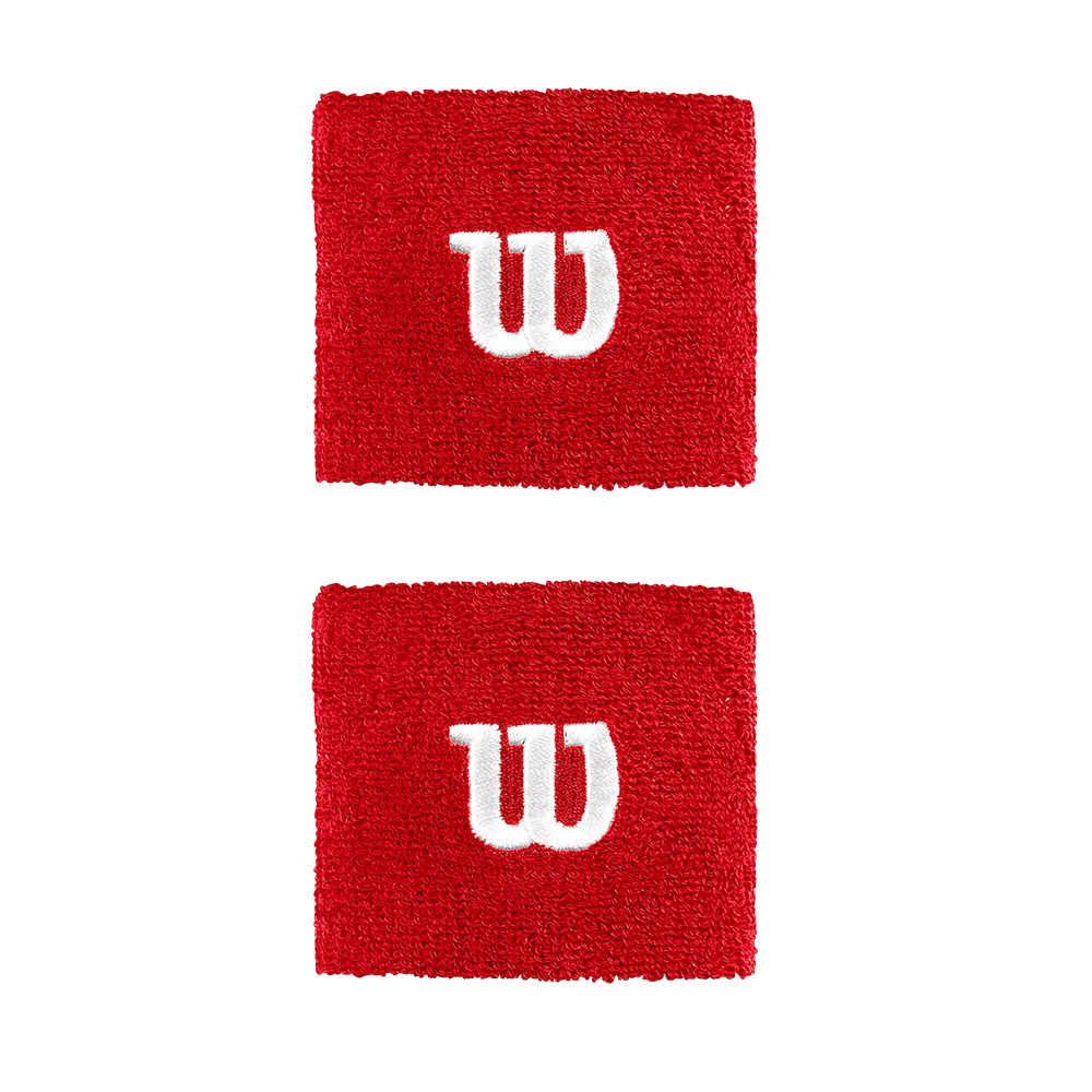 TENIS WRISTBAND W RD OSFA WILSON - 2