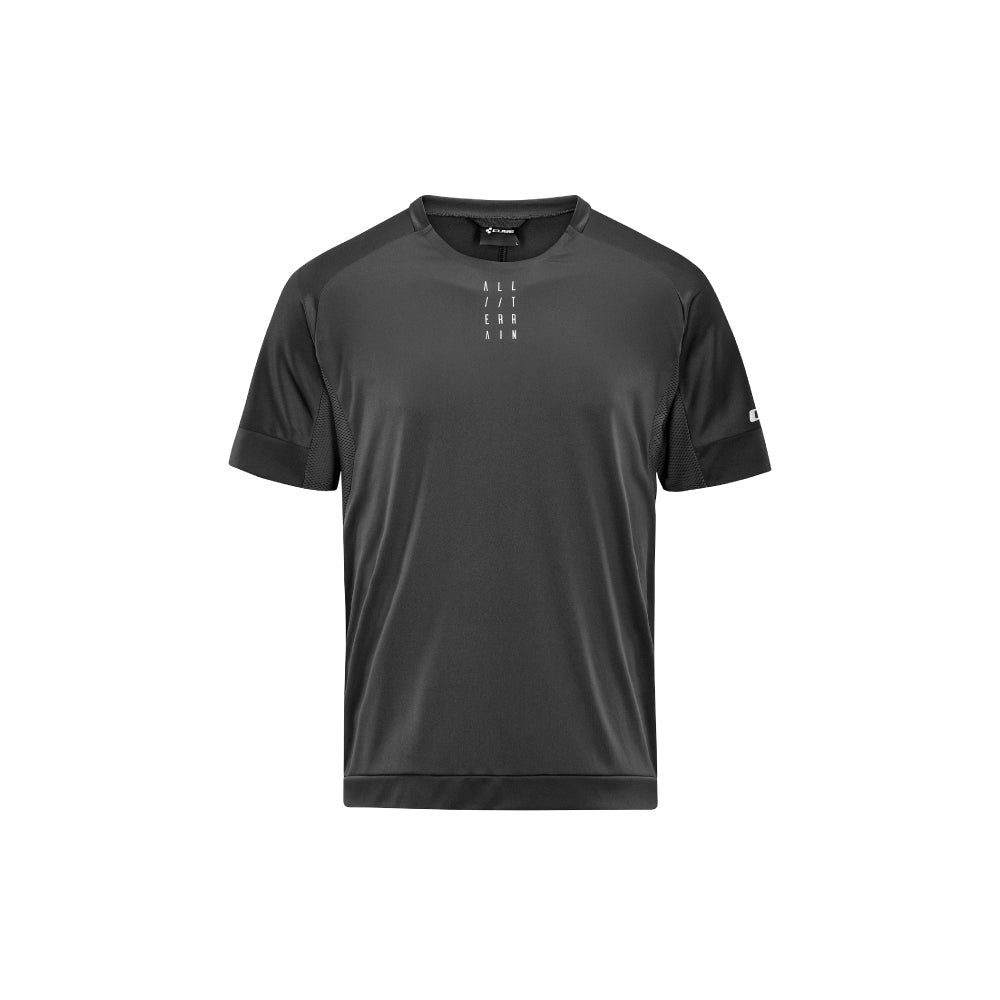 POLERA CICLISMO HOMBRE CUBE ATX ROUND NECK GRIS - 1