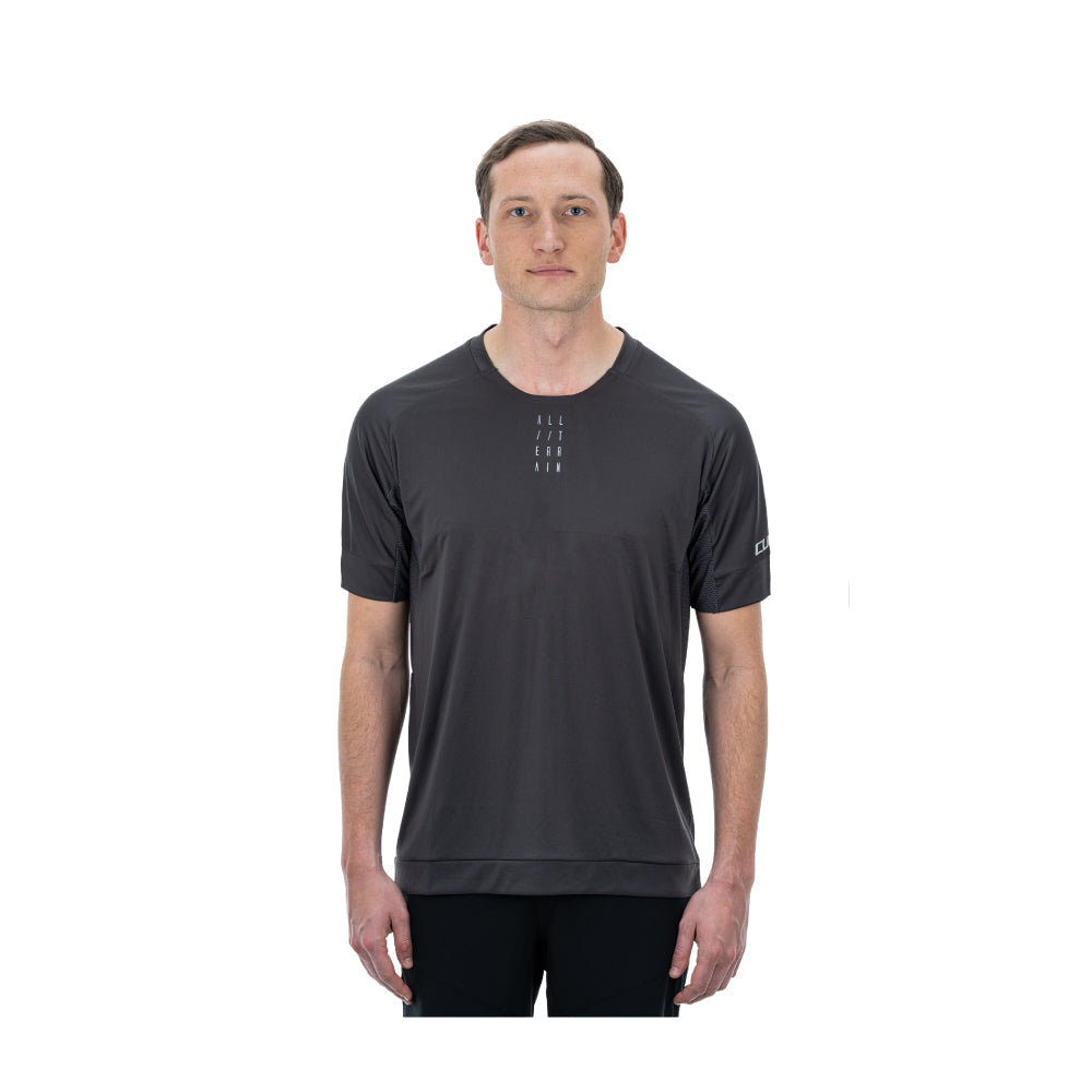 POLERA CICLISMO HOMBRE CUBE ATX ROUND NECK GRIS - 2