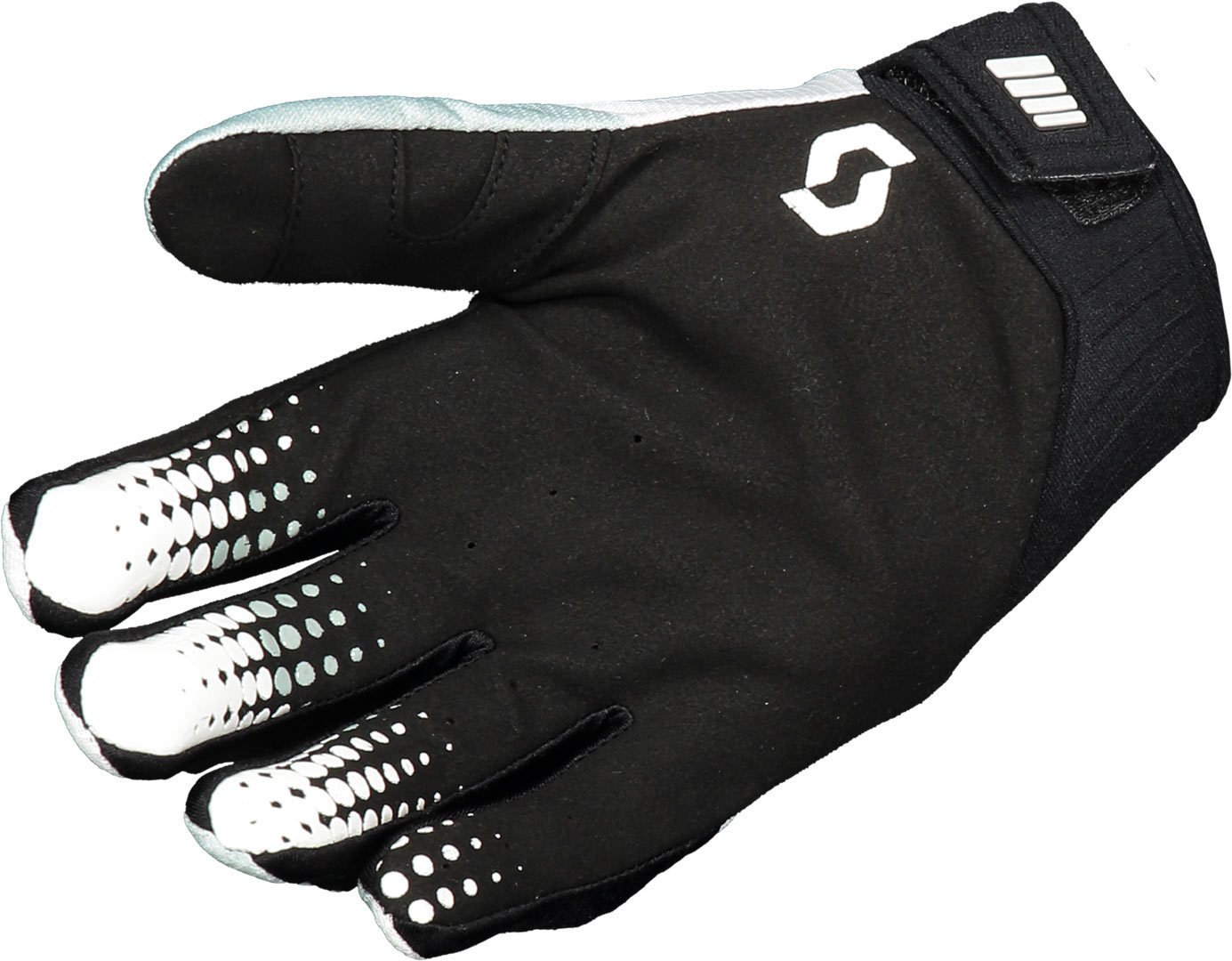 GUANTES MOTO SCOTT 450 ANGLED NEGRO - 2