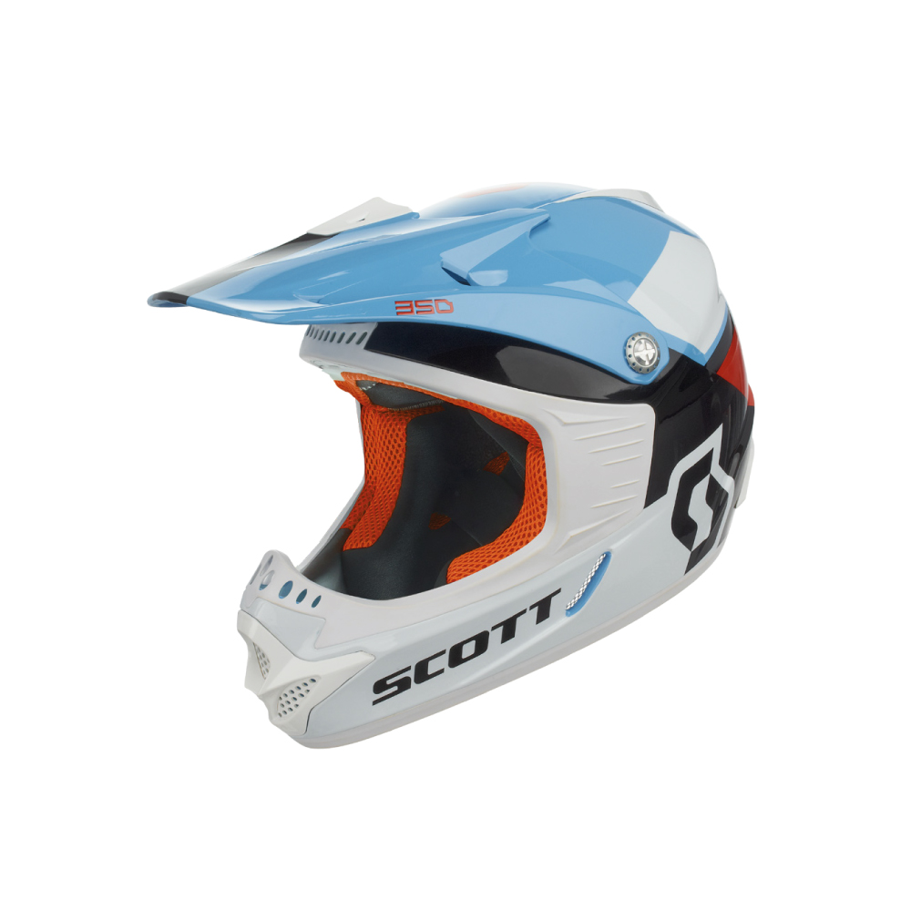 CASCO KIDS SCOTT 350 RACE ECE NEGRO - 1