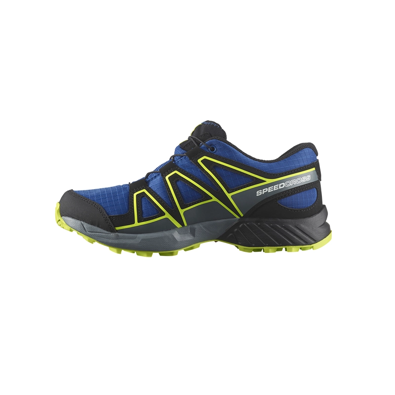 ZAPATILLA JUNIOR SPEEDCROSS WATERPROOF BLUE SALOMON - 2