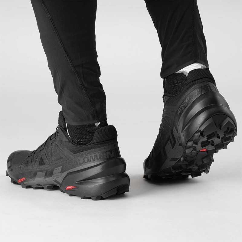 ZAPATILLA TREKKING SALOMON NEGRO HOMBRE SPEEDCROSS 6 - 7