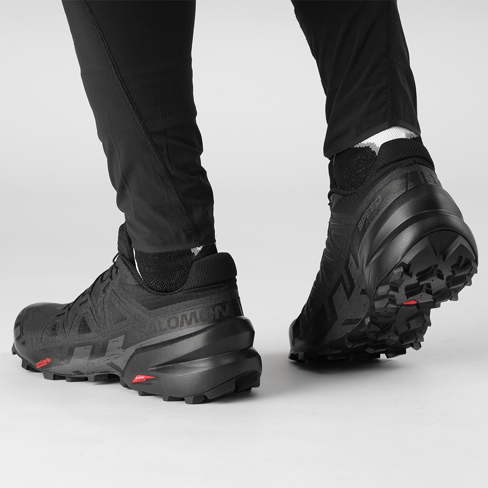 ZAPATILLA TREKKING SALOMON NEGRO HOMBRE SPEEDCROSS 6 - 7