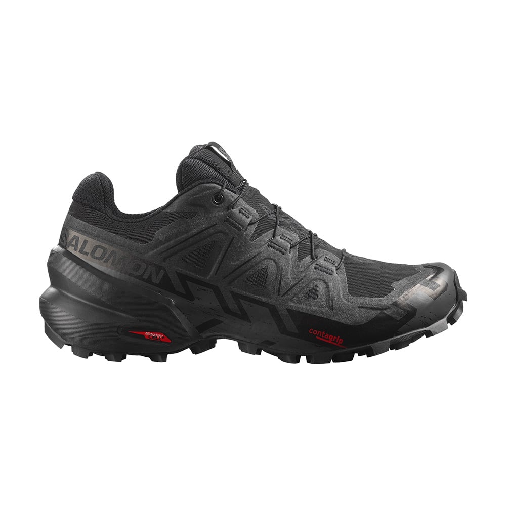 ZAPATILLA TREKKING SALOMON NEGRO MUJER SPEEDCROSS 6 GTX W - 1