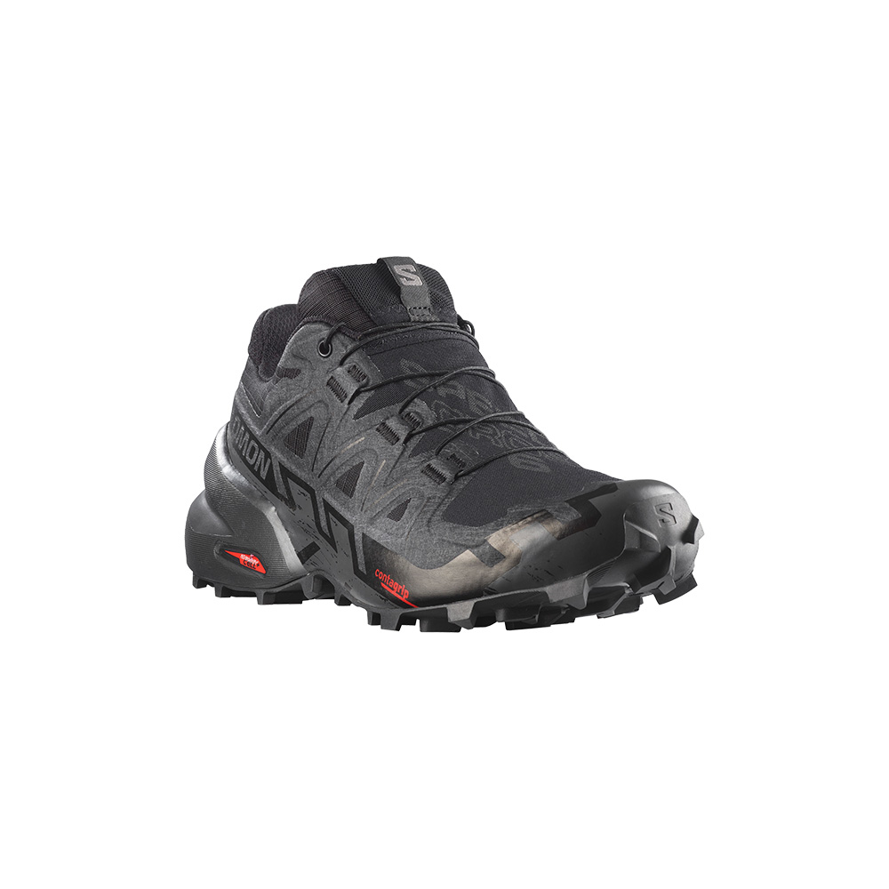 ZAPATILLA TREKKING SALOMON NEGRO MUJER SPEEDCROSS 6 GTX W - 4