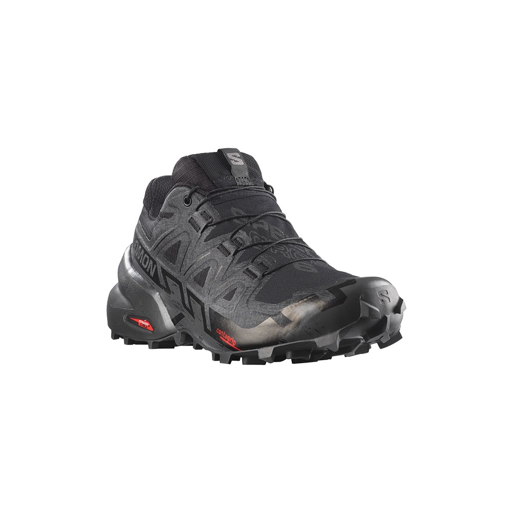 ZAPATILLA TREKKING SALOMON NEGRO MUJER SPEEDCROSS 6 GTX W - 4