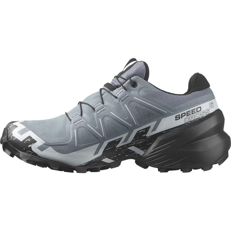 ZAPATILLA TREKKING SALOMON GRIS MUJER SPEEDCROSS 6 GTX W - 2
