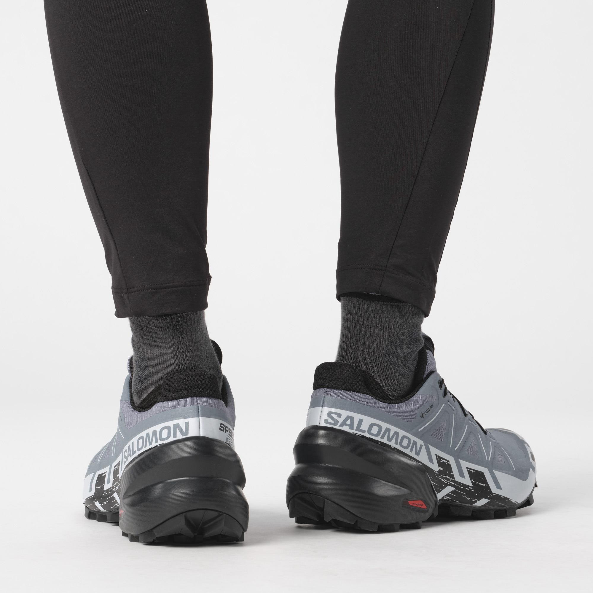 ZAPATILLA TREKKING SALOMON GRIS MUJER SPEEDCROSS 6 GTX W - 9