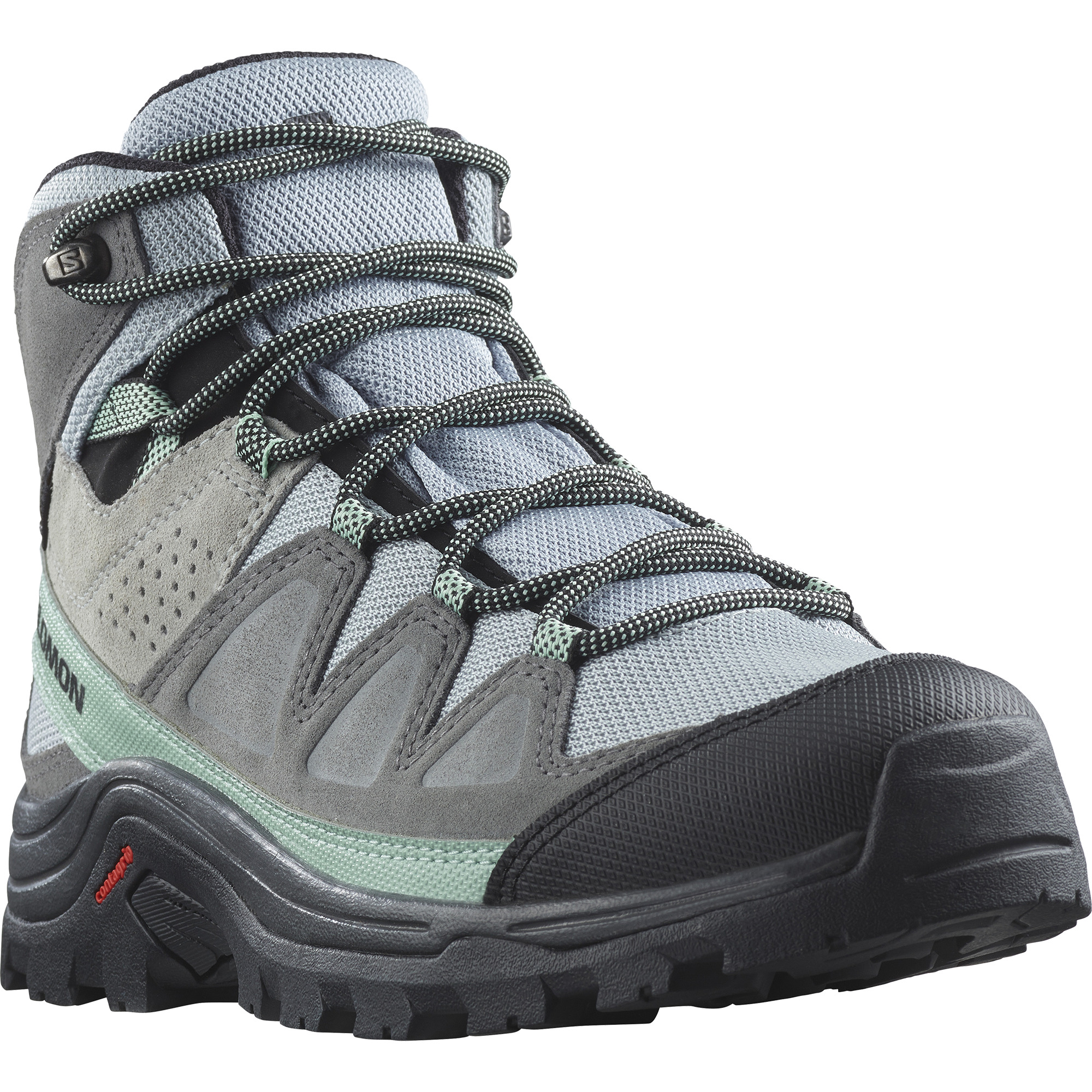 ZAPATILLA TREKKING SALOMON GRIS MUJER QUEST ROVE GTX - 5