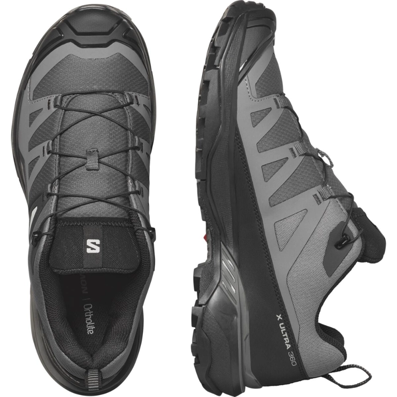 ZAPATILLA TREKKING SALOMON GRIS HOMBRE X ULTRA 360 - 2