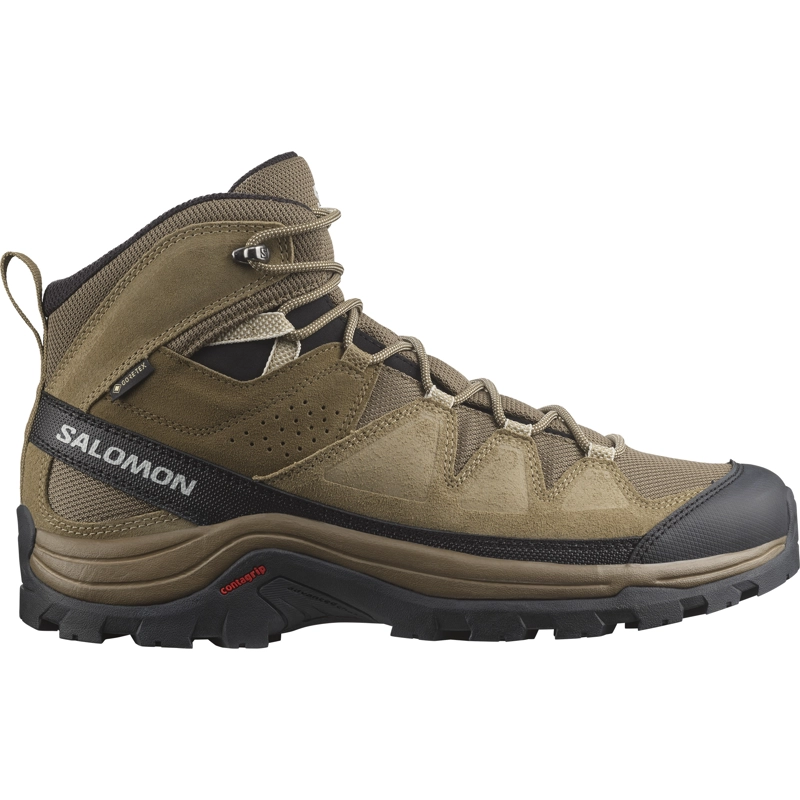 ZAPATILLA TREKKING SALOMON HOMBRE QUEST ROVE GTX BEIGE - 1